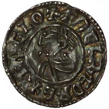 Aethelred II 'Last Small Cross' Silver Penny Winchester