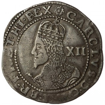 Charles I Silver Shilling Exeter