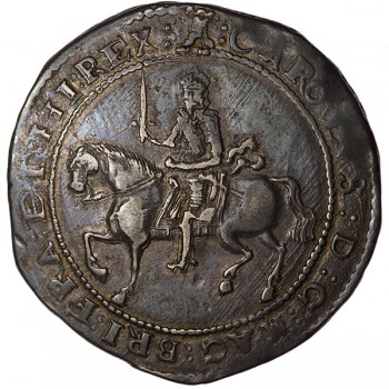 Charles I Silver Crown Exeter