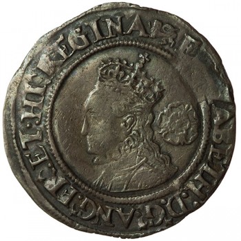 Elizabeth I Silver Sixpence 1566
