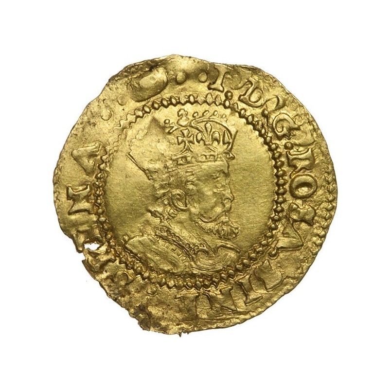 James I Gold Halfcrown