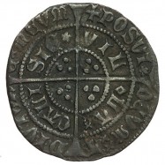 Henry VI Silver Half Groat Rosette-mascle