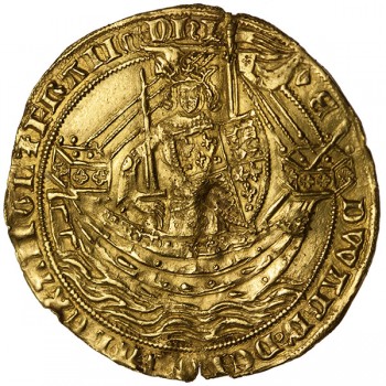 Edward III Gold Noble Pre-Treaty E