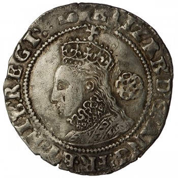 Elizabeth I Silver Sixpence 1596
