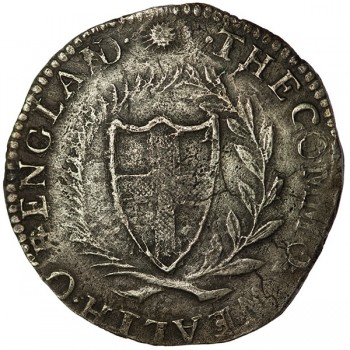 Commonwealth 1656 Silver Halfcrown
