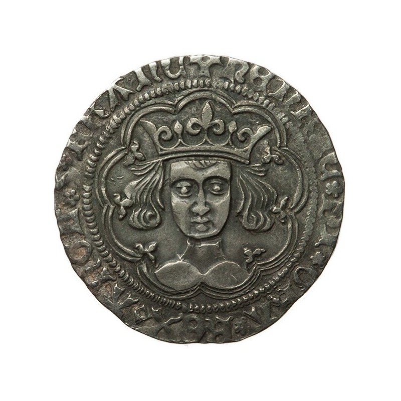 Henry VI Silver Groat Rosette-mascle