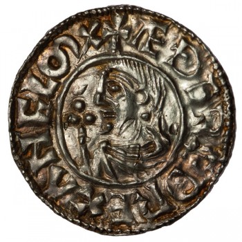 Aethelred II 'CRUX' Silver Penny Northampton