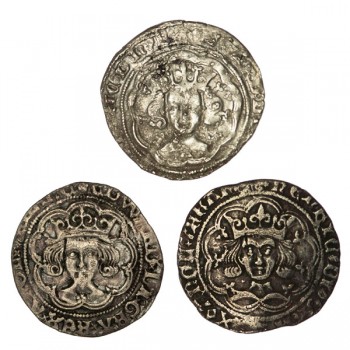 Edward III, IV & Henry VI Groats