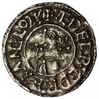 Aethelred II 'CRUX' Silver Penny Barnstaple