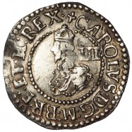 Charles I Silver Threepence...