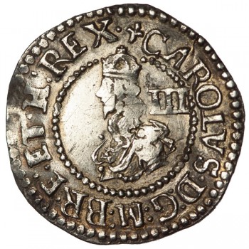 Charles I Silver Threepence Oxford