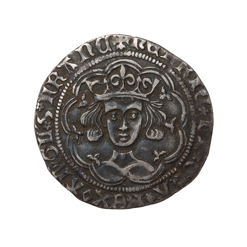 Henry VI Silver Groat Rosette-mascle