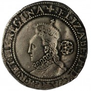 Elizabeth I Silver Sixpence...