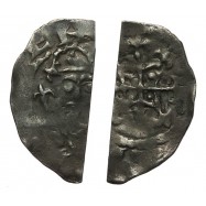 Henry I 'Quadrilateral' Silver Halfpenny