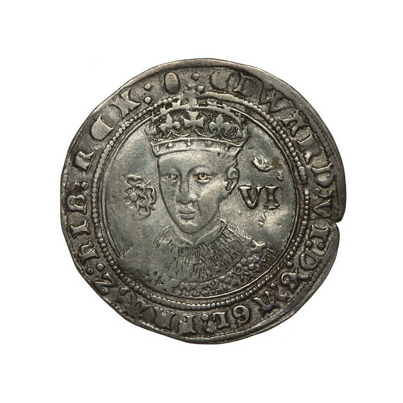 Edward VI Silver Sixpence