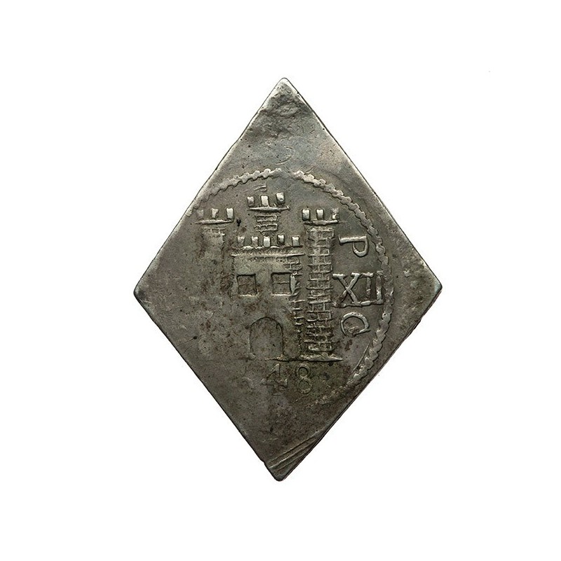 Charles I Pontefract Silver Shilling