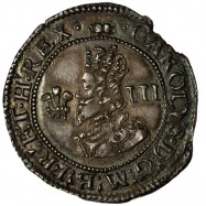 Charles I Silver Threepence...
