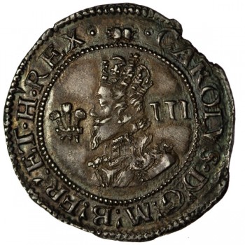 Charles I Silver Threepence Aberystwyth﻿