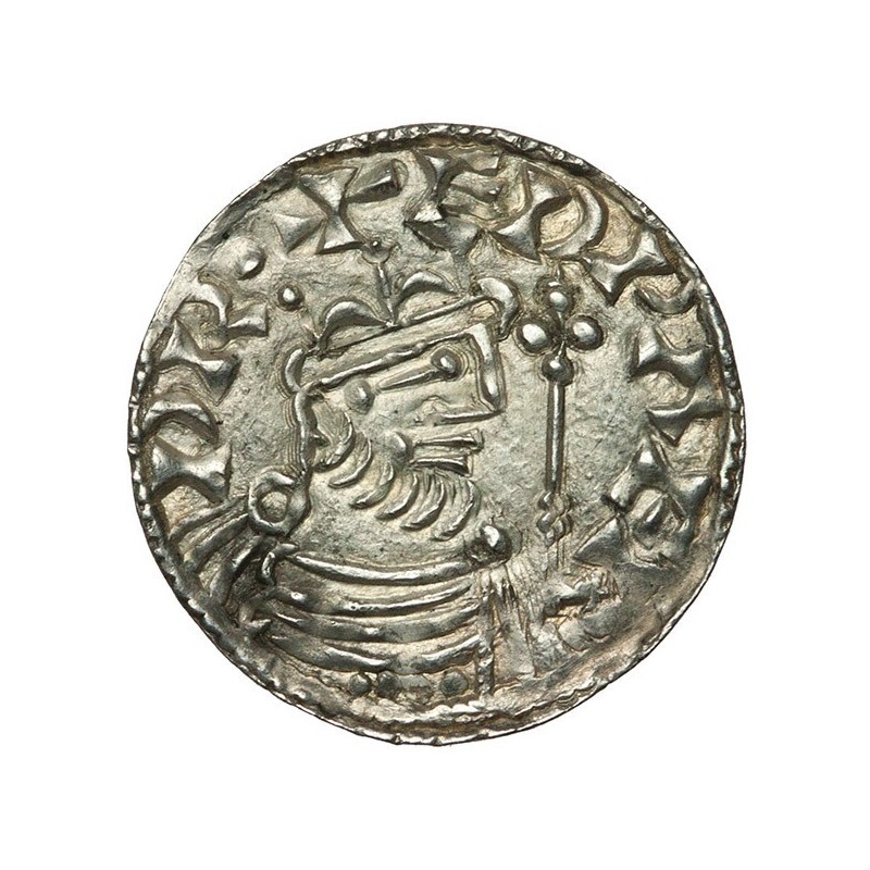 Edward The Confessor 'Hammer Cross' Silver Penny