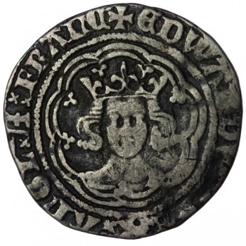 Richard II Silver Halfgroat Edward III Mule