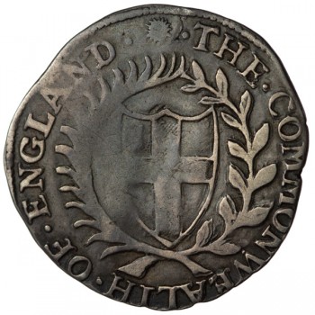Commonwealth 1649 Silver Sixpence