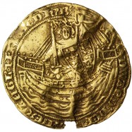 Edward III Gold Noble - B/A...