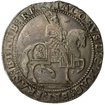 James I Silver Crown
