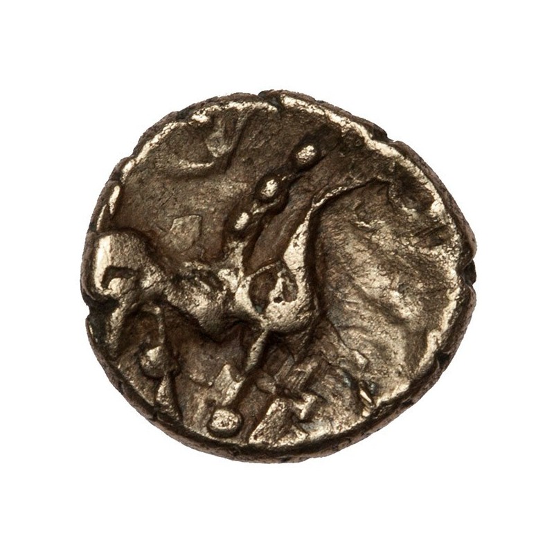 Iceni 'Snettisham Wreath' Gold Quarter Stater