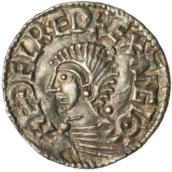 Aethelred II 'Longcross' Silver Penny Southampton
