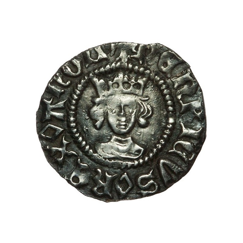 Henry VI Silver Halfpenny Rosette-mascle