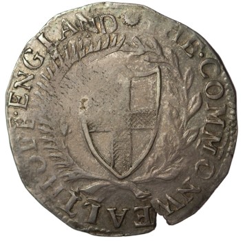 Commonwealth Silver Shilling 1654
