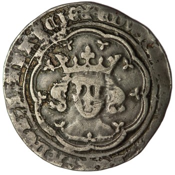 Edward III Silver Groat Post-treaty -  Chain mail