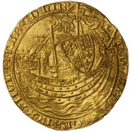 Edward III Gold Noble - B/C...