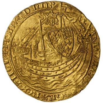 Edward III Gold Noble - B/C Mule