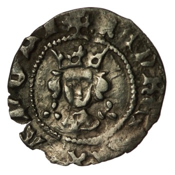 Henry VI Silver Halfpenny Trefoil