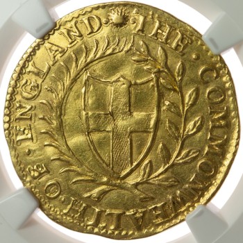 Commonwealth 1650 Gold Double Crown