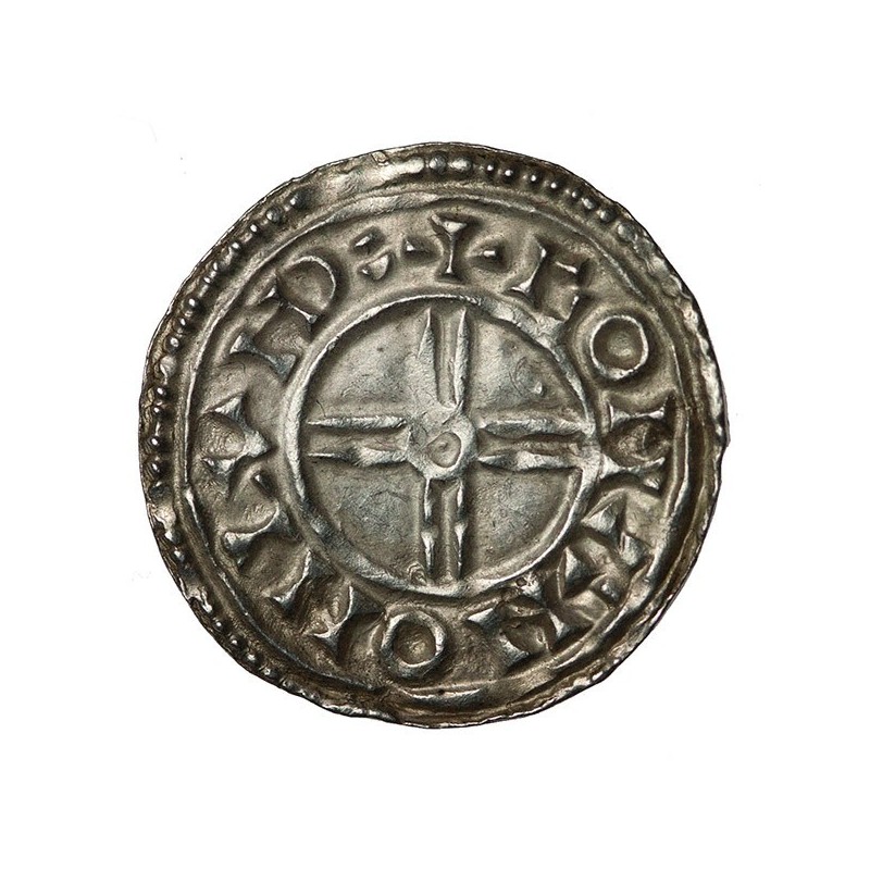 Cnut Coin Rounded Cross Cnut 'Short Cross' Silver Penny B0117