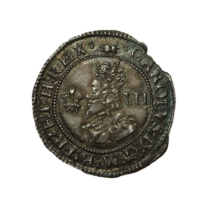 Charles I Silver Threepence Aberystwyth