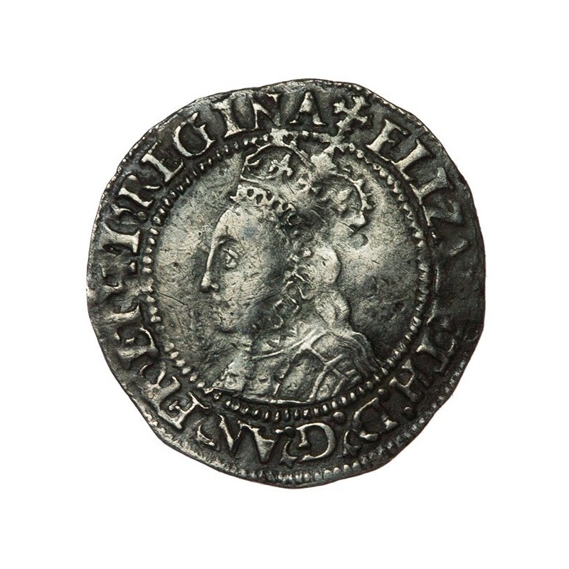 Elizabeth I Silver Halfgroat