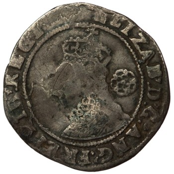 Elizabeth I Silver Sixpence 1599/8