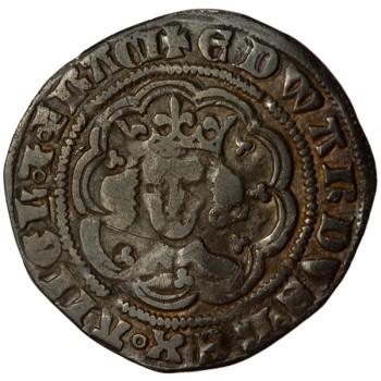 Edward III Silver Halfgroat﻿ York E
