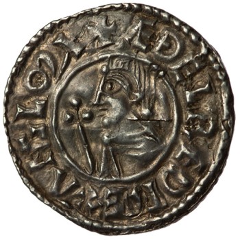 Aethelred II 'CRUX' Silver Penny Southwark