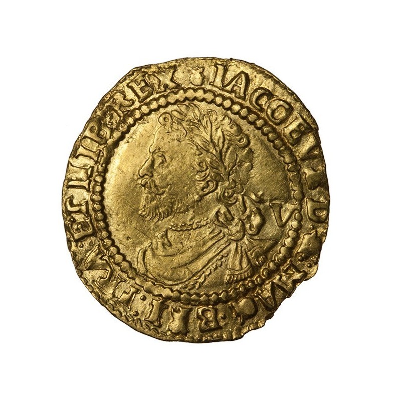 James I Gold Quarter Laurel