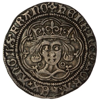 Henry VI Silver Groat Annulet/Rosette-Mascle Mule