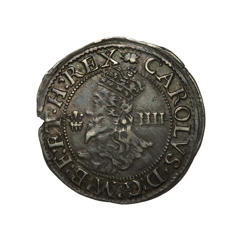 Charles I Silver Groat Aberystwyth