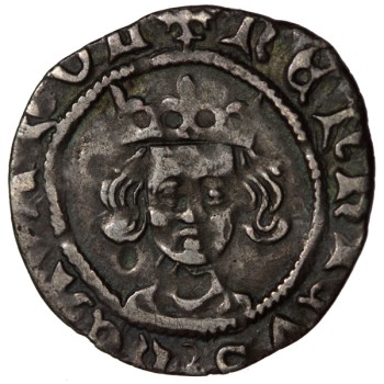 Henry VI Silver Penny Pinecone-mascle Durham