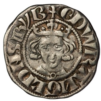 Edward I Silver Penny 1d - Annulet on breast