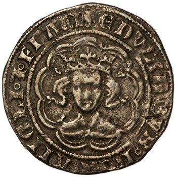 Edward III Silver Halfgroat﻿ E