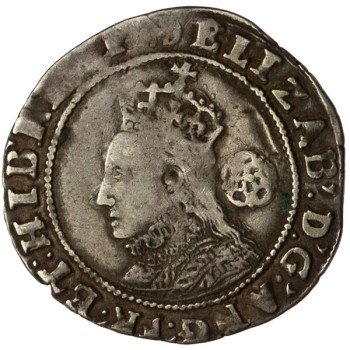 Elizabeth I Silver Sixpence 1599/8