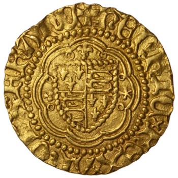 Henry V Gold Quarter Noble - Class F